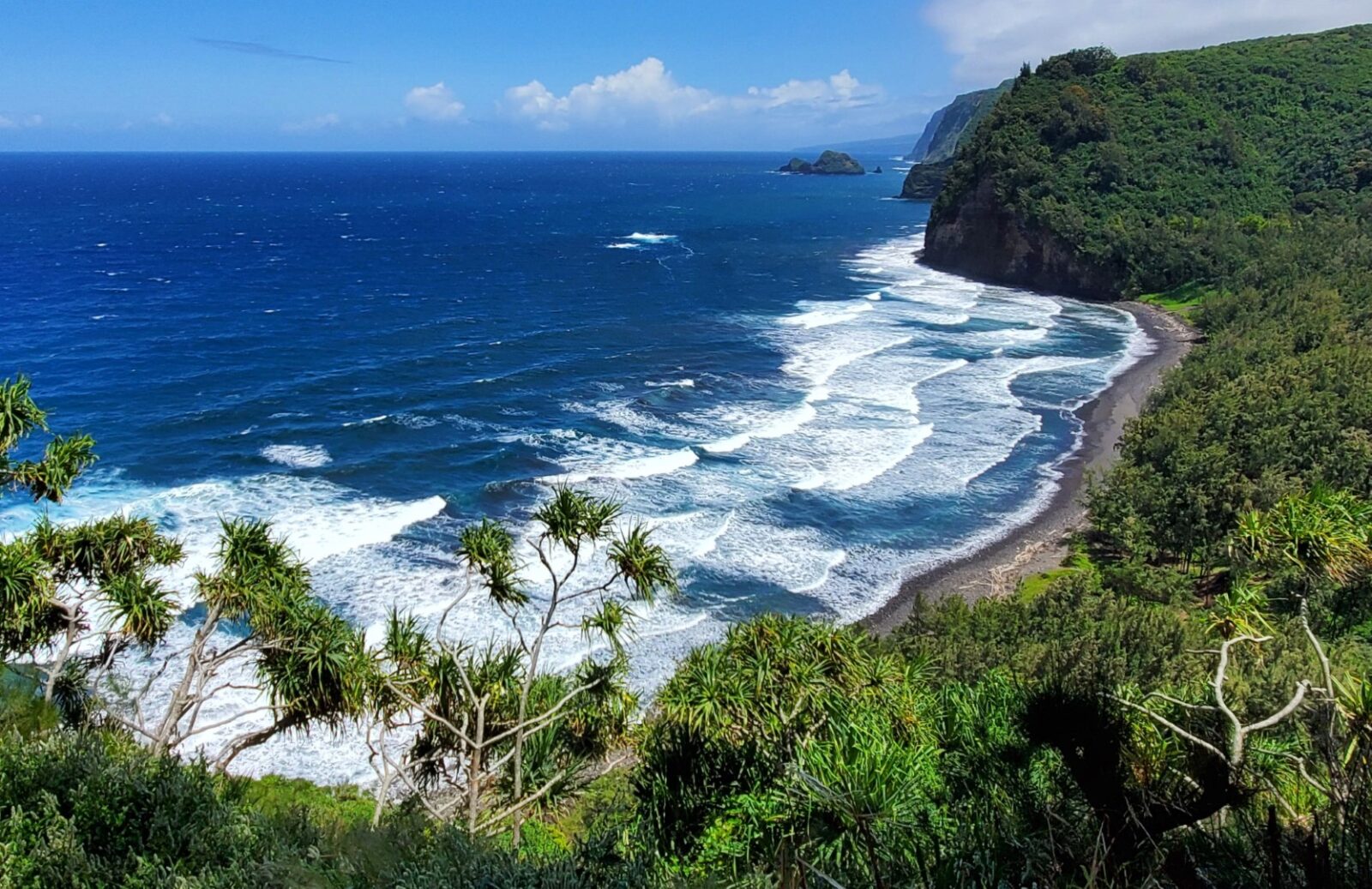 Pololu Beach & Lookout