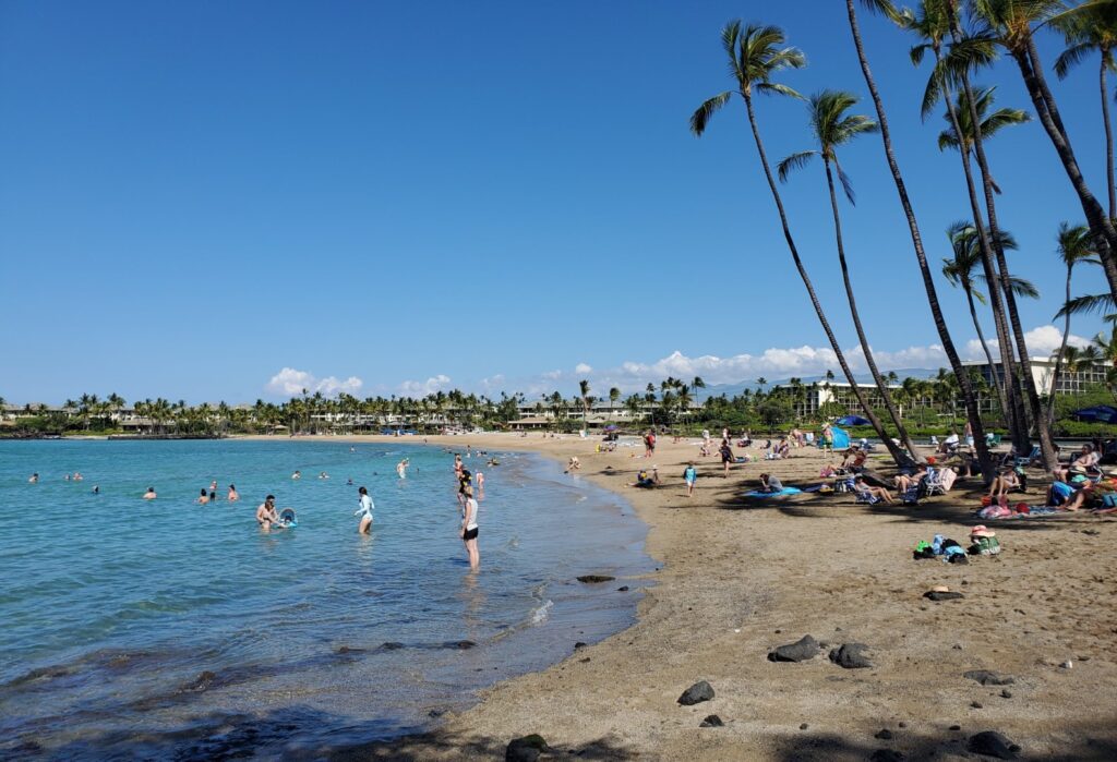 Anaehoomalu Beach (A-Bay Beach)