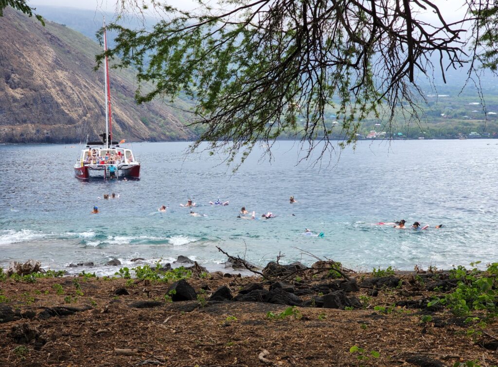 Captain Cook Monument at Kaawaloa Cove