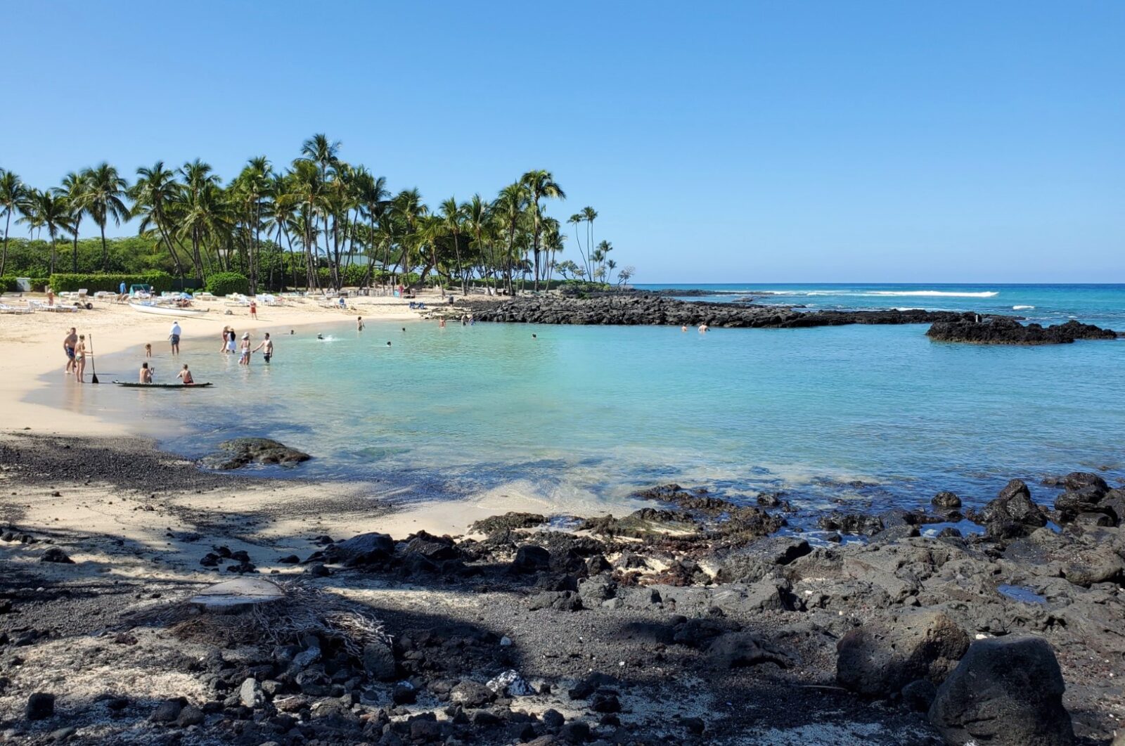 Pauoa Bay Beach at Fairmont Orchid Resort