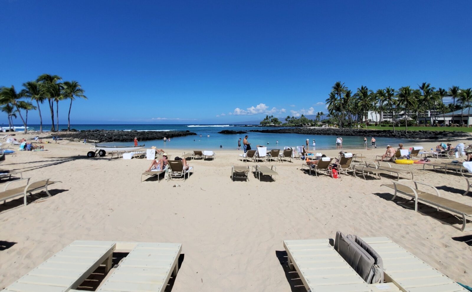 Pauoa Bay Beach at Fairmont Orchid Resort