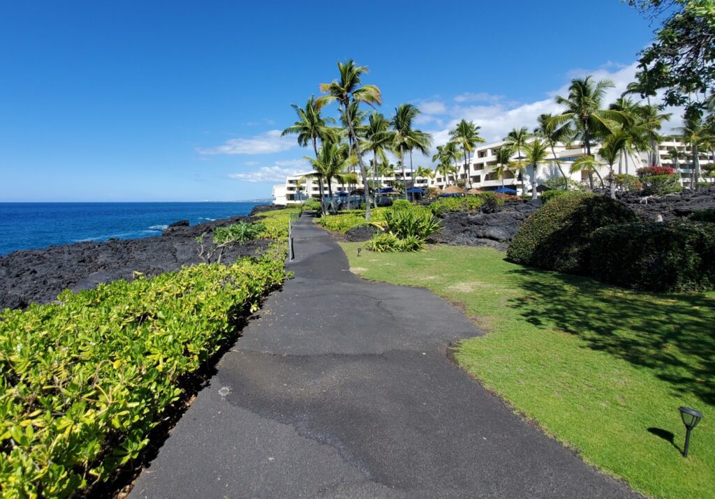 Outrigger Kona Resort Shoreline Access