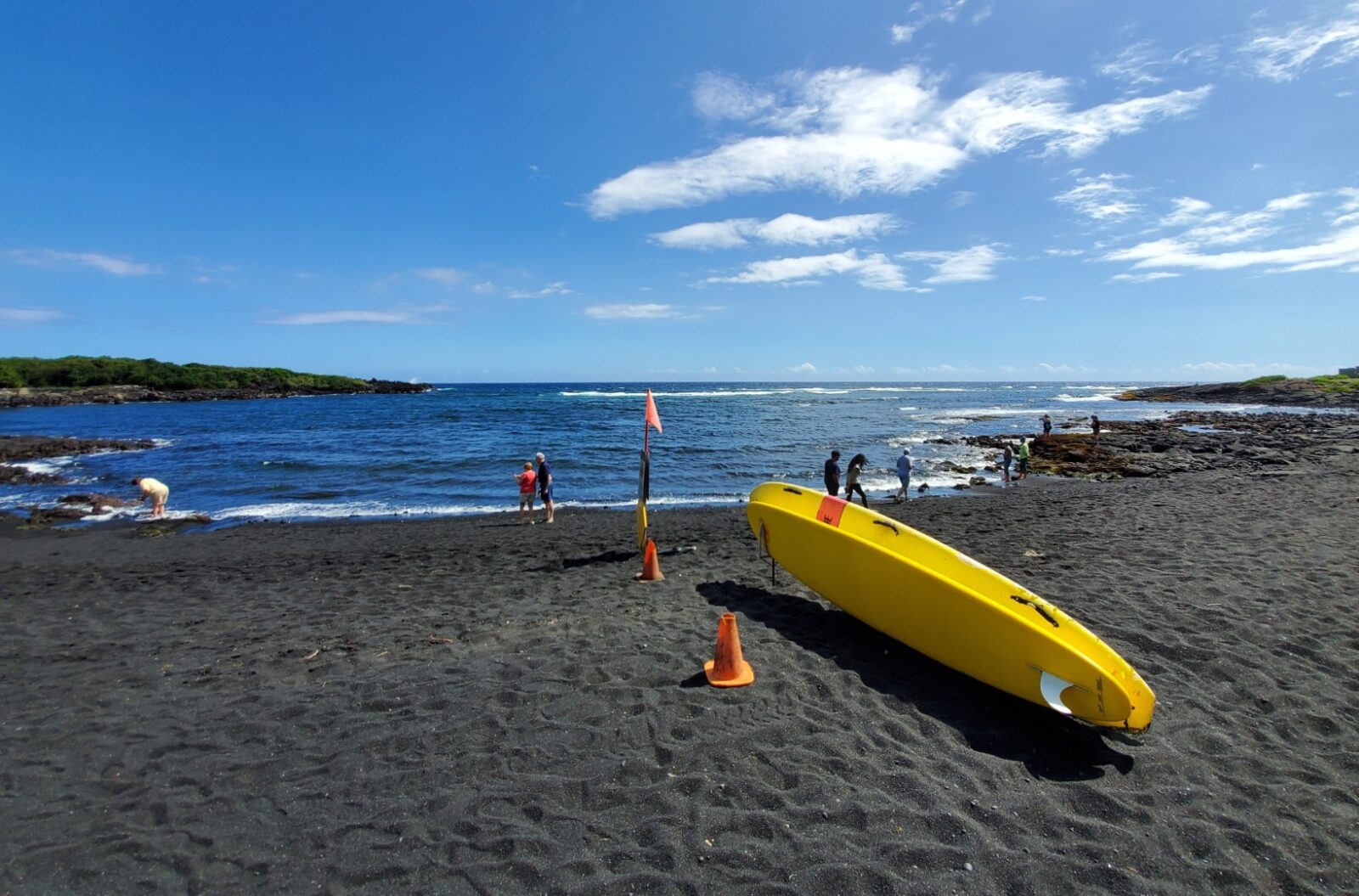 Punaluu Black Sand Beach